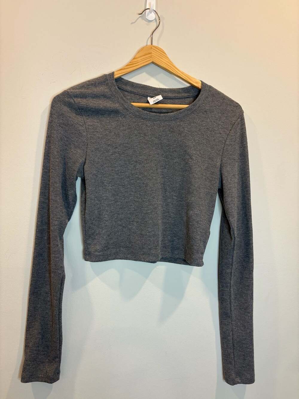 J.O.&Co Long Sleeve Crop Top